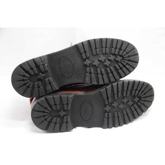 Johnson & Murphy Hiking Boots Mens 10M Brown Leather GTX Waterproof 8 Eyelets - Picture 11 of 11